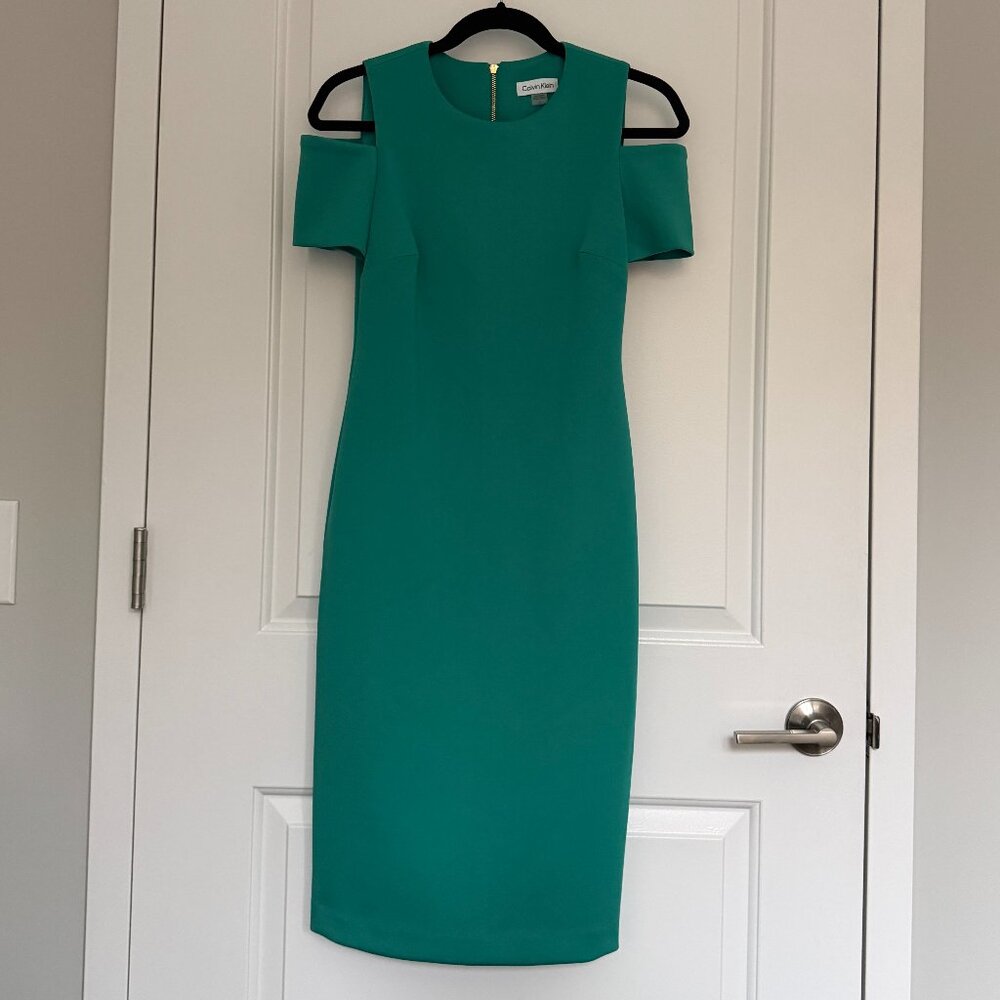 Calvin Klein Shoulder Peekaboo Dress